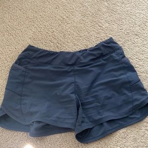 Blue 3” Athleta Shorts